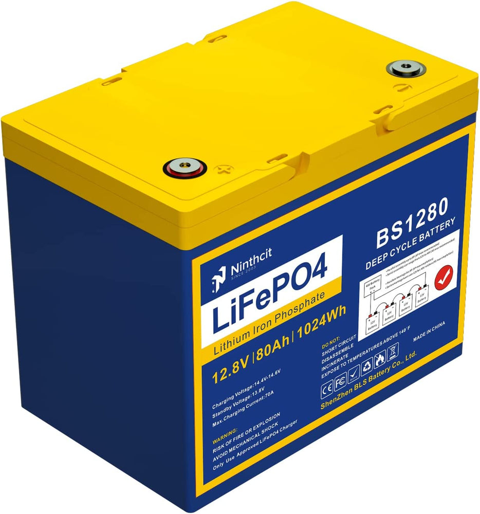 LiFePO4 12.8V 80Ah Starterbatterie